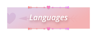 Languages Panel from Cupid Panels Theme.